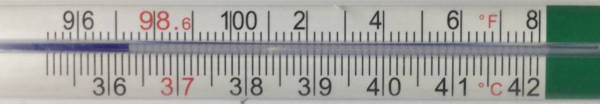 geratherm classic skala Fahrenheit Celsius