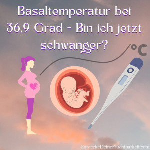 Basaltemperatur bei 36,9 Grad - trotzdem schwanger